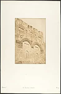 La Porte dorée à Jérusalem by Maxime Du Camp