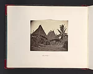 Laos Houses by John Thomson