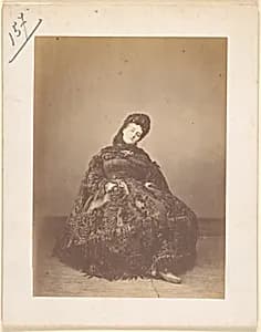 Le Caracul (L'Astrakhan) by Pierre-Louis Pierson