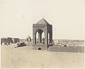 Le Kaire, Cimetière des Mamelouks by Félix Teynard|Imprimerie Photographique de H. de Fonteny et Cie