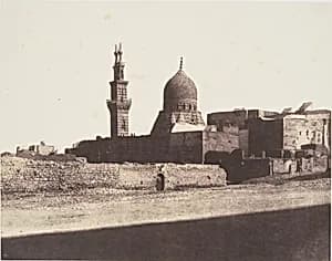 Le Kaire, Mosquée Nâcéryeh by Félix Teynard