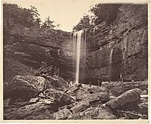 Lulah Falls, Lookout Mountain, Georgia by Isaac H. Bonsall
