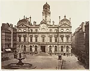 Lyon, Hôtel de Ville by Edouard Baldus