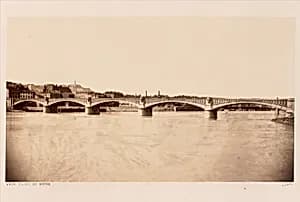 Lyon, Viaduc du Rhône by Edouard Baldus