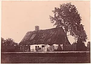 Maison au toit de chaume