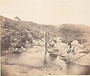 [Man and Boys Fishing]