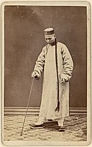 [Man with Long Braid] by Unknown