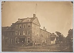 Marshall House, Alexandria, Virginia by Egbert Guy Fowx