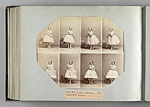 Mlle Crétin; Mlle Simon by André-Adolphe-Eugène Disdéri