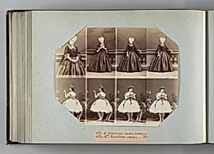 Mlle Dominique; Mlle Rousseau by André-Adolphe-Eugène Disdéri