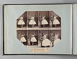 Mlle Mourawieff dans Gisèle by André-Adolphe-Eugène Disdéri