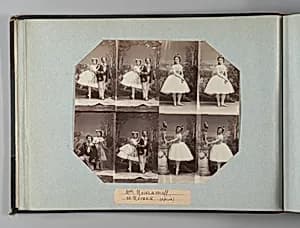 Mlle Mourawieff et Mérante by André-Adolphe-Eugène Disdéri