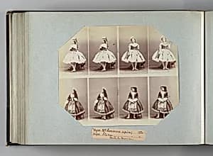 Mlle Rousseau; Aline by André-Adolphe-Eugène Disdéri