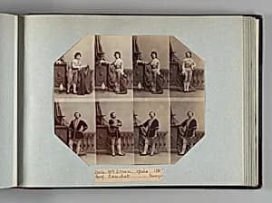Mlle Simon; Bauchet by André-Adolphe-Eugène Disdéri
