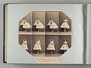Mlle Troisvalets dans le Papillon by André-Adolphe-Eugène Disdéri