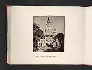 Monuments at Emperor Palace, Pekin by John Thomson