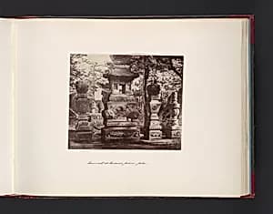 Monuments at Emperor Palace, Pekin by John Thomson