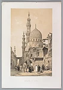 Mosquée, au Kaire by Joseph-Philibert Girault de Prangey