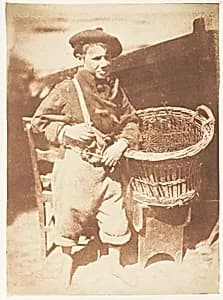 Newhaven Boy by David Octavius Hill|Robert Adamson|Hill and Adamson