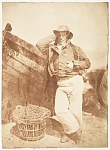 Newhaven Fisherman by David Octavius Hill|Robert Adamson|Hill and Adamson