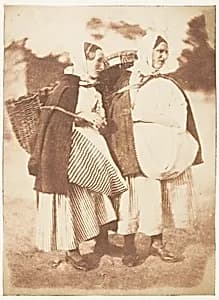 Newhaven Fishwives by David Octavius Hill|Robert Adamson|Hill and Adamson