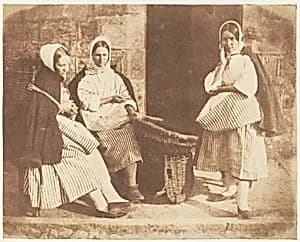 Newhaven Fishwives by David Octavius Hill|Robert Adamson|Hill and Adamson