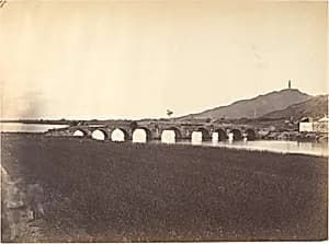Nine Arch Bridge outside Foochow by John Thomson