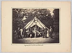 Operating Tent, Camp Letterman, Gettysburg, Pennsylvania by Weaver Brothers