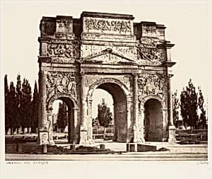 Orange, Arc Antique by Edouard Baldus