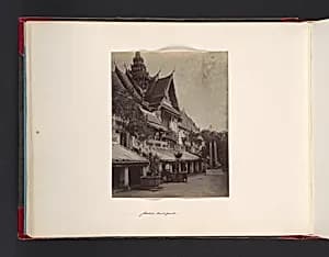 Palace Courtyard by John Thomson