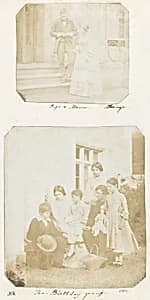 Papa & Mama; The Birthday Group by Thereza Dillwyn Llewelyn|John Dillwyn Llewelyn