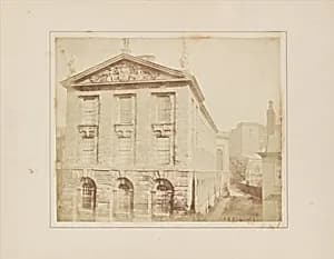 Part of Queens College, Oxford by William Henry Fox Talbot