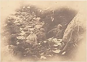 [Picnic Near a Stream] by Horatio Ross