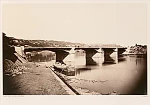 Pont de la Mulatiere by Edouard Baldus