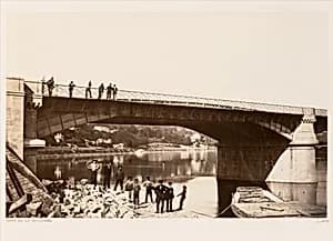 Pont de la Mulatiere by Edouard Baldus