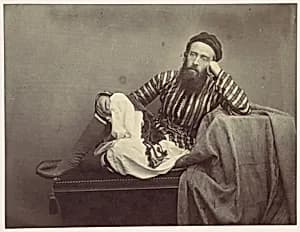 Portrait, Turkish Summer Costume by Francis Frith
