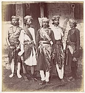 Rajpoots by Francis Frith