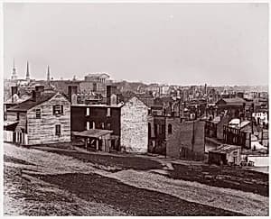[Richmond, Virginia, after the Evacuation] by Alexander Gardner|Mathew B. Brady