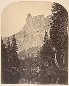 River View, Sentinel, 3270 Feet by Carleton E. Watkins