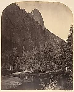 River View, Sentinel, 3270 Feet by Carleton E. Watkins