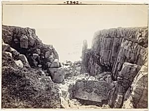 [Rocky Inlet with Seascape]