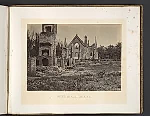 Ruins in Columbia, South Carolina by George N. Barnard