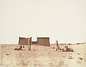 Sébôuah, Vue Générale du Temple by Félix Teynard