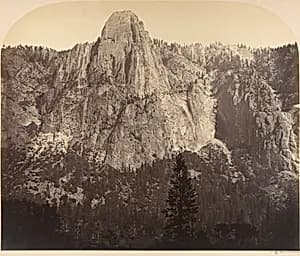 Sentinel. Front View: 3270 Feet. by Carleton E. Watkins