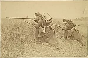 [Soldier with Rifle and Bugle] by Unknown