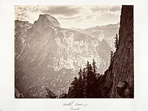 South Dome, 6,000 feet by Carleton E. Watkins