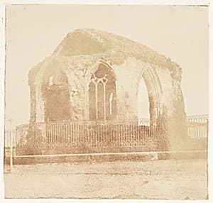 St. Andrews. Blackfriars' Chapel by David Octavius Hill|Robert Adamson|Hill and Adamson