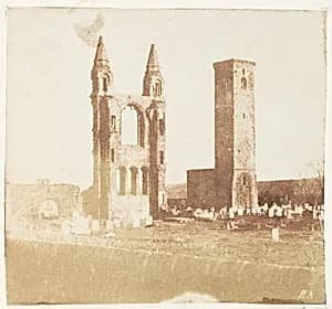 St. Andrews Cathedral by David Octavius Hill|Robert Adamson|Hill and Adamson