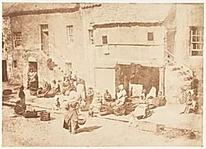 St. Andrews. North Street, Fishergate by David Octavius Hill|Robert Adamson|Hill and Adamson