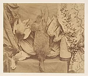 Still Life and Embroidery by Robert Wilfred Skeffington Lutwidge